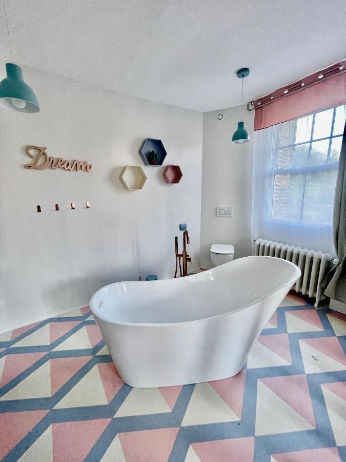 Aux Jolies Sources Bed & Breakfast Saint-Aubin-sur-Scie Eksteriør bilde